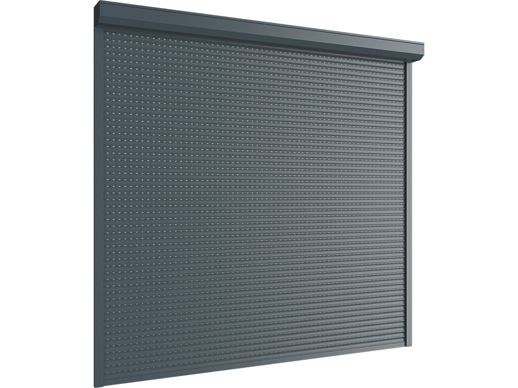 Рольставни из перфорированного профиля (частичное пропускание света) RH45PN
