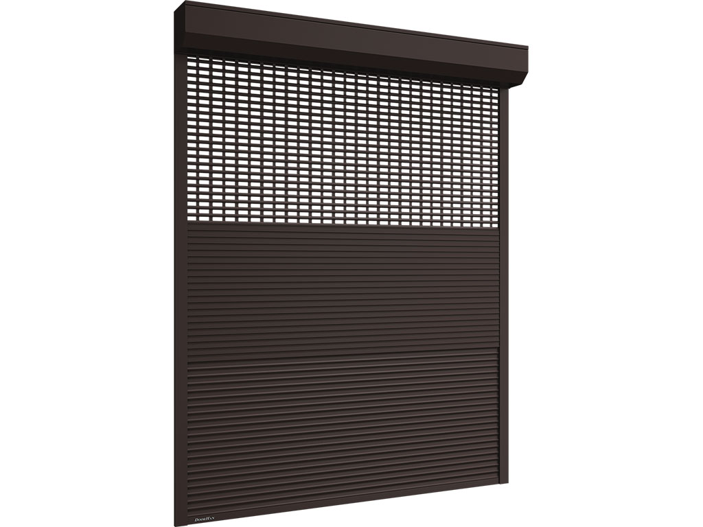 Рольставни витринные (взломоустойчивые) из одностенного экструдированного профиля RHE56M / RHE56GM