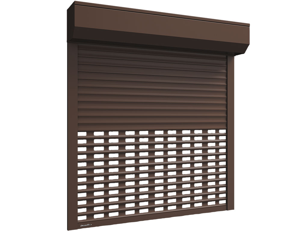 Уличные и гаражные рольворота из одностенного экструдированного профиля RHE84M / RHE84GM