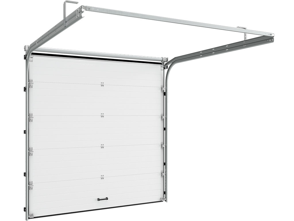 Гаражные секционные ворота из алюминиевых сэндвич-панелей с октагональным валом RSD02LUX