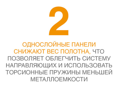 Особенности гаражных ворот DoorHan из однослойных панелей