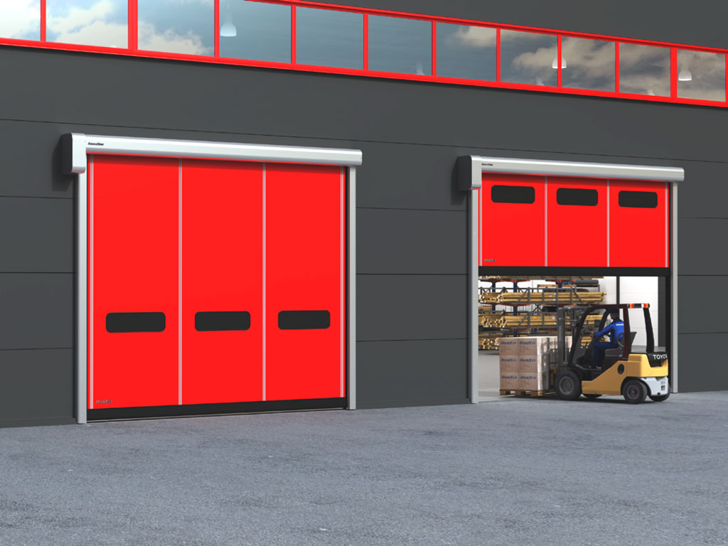 Скоростные рулонные ворота серии SPEEDROLL SDO