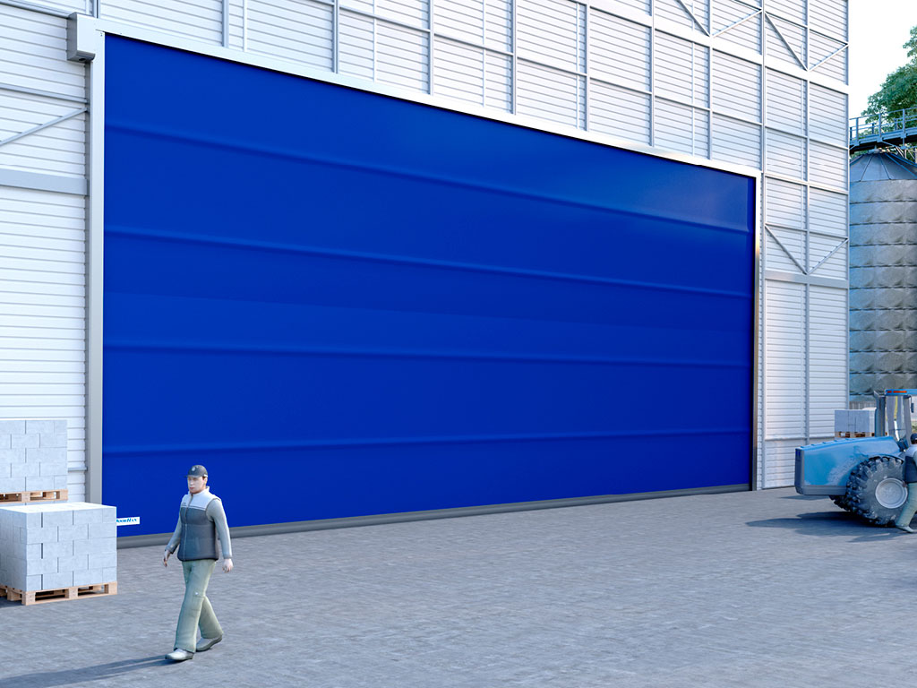 Скоростные складывающиеся ворота серии SPEEDFOLD SDFS