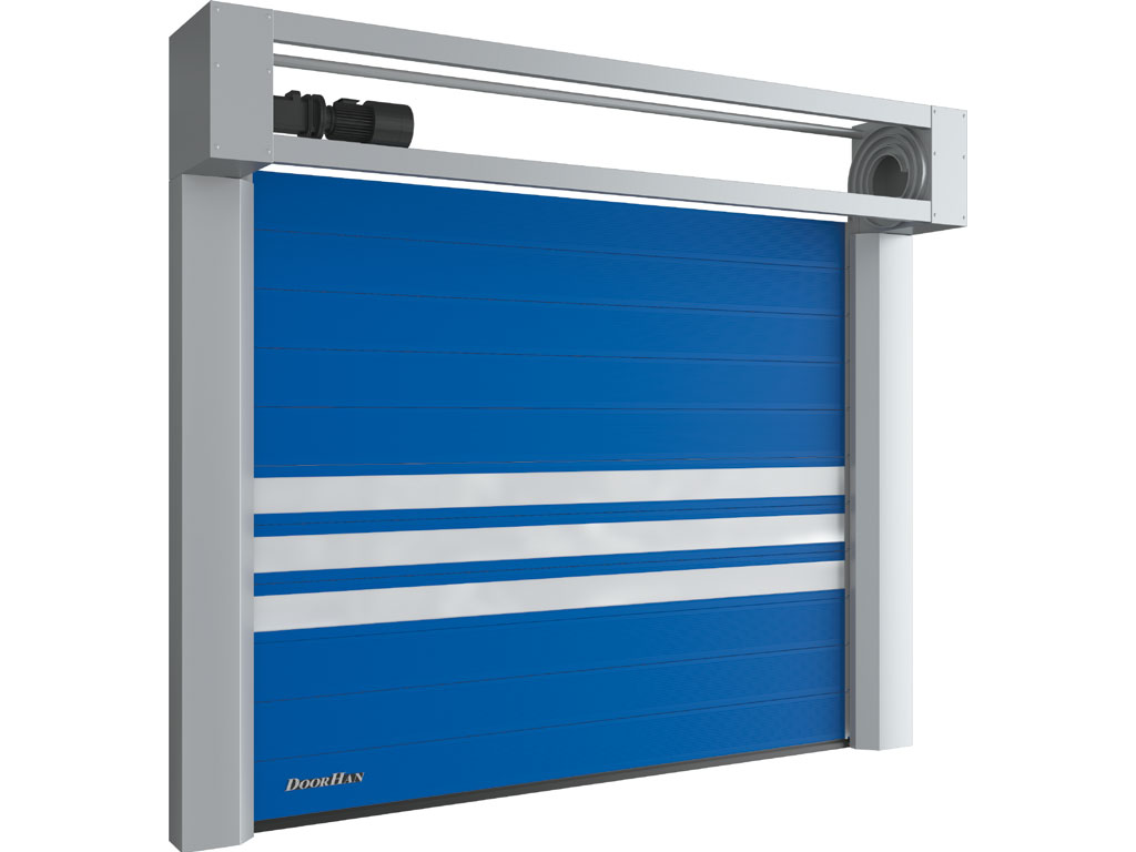 Скоростные спиральные ворота серии HSSD