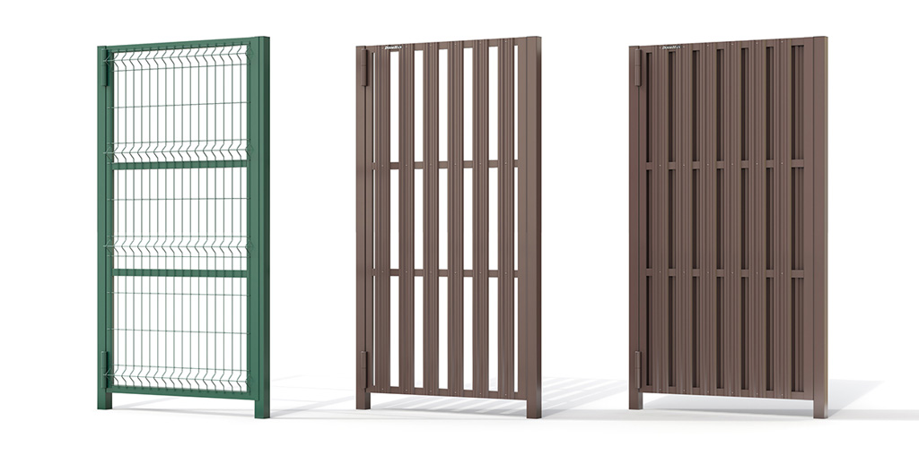 DoorHan — калитки с облегченным стальным профилем