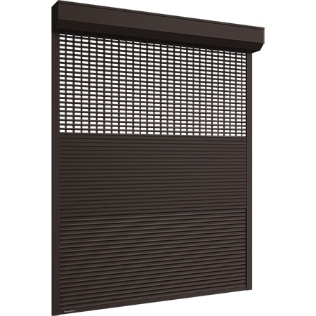 Рольставни витринные (взломоустойчивые) из одностенного экструдированного профиля RHE56M / RHE56GM