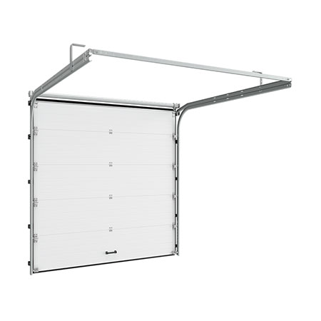 Гаражные секционные ворота из алюминиевых сэндвич-панелей с октагональным валом RSD02LUX